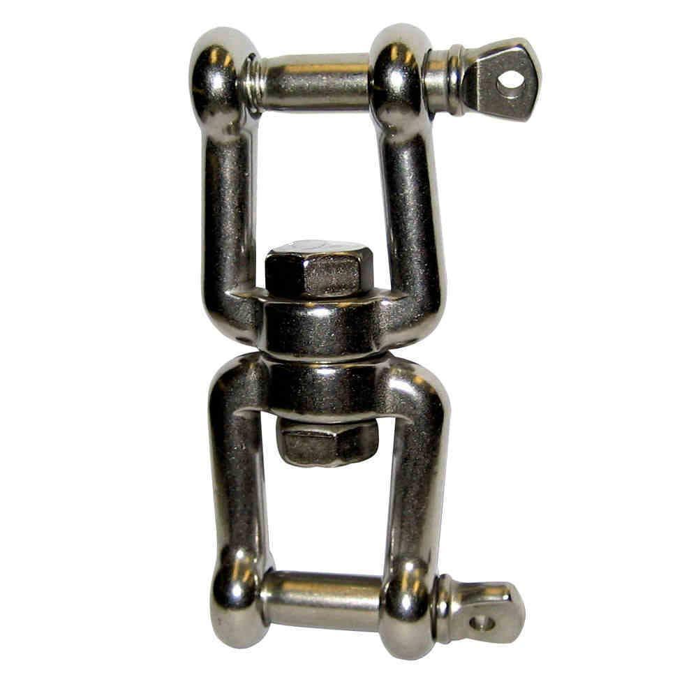 MarineNow MarineNow Jaw - Jaw Swivel Anchor Connector 316 Stainless Steel [16mm (5/8\") 05-Pack]