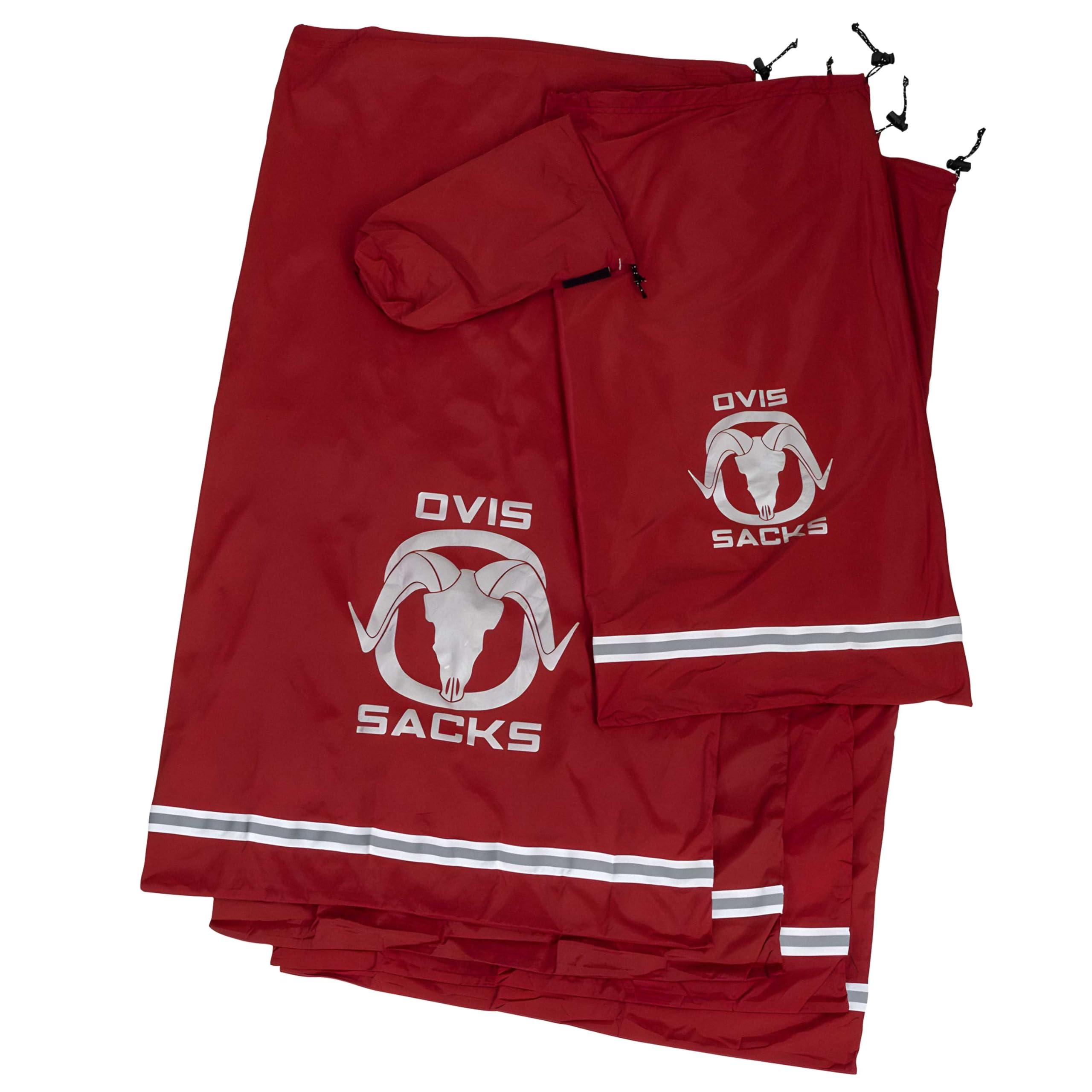 BlackOvis Ovis Sacks Ultralight Pro Hunting Reusable Game Bag Set - Hunting Meat Bags, Quarter Game Bags for Deer Meat, Antelope Meat & Sheep Meat