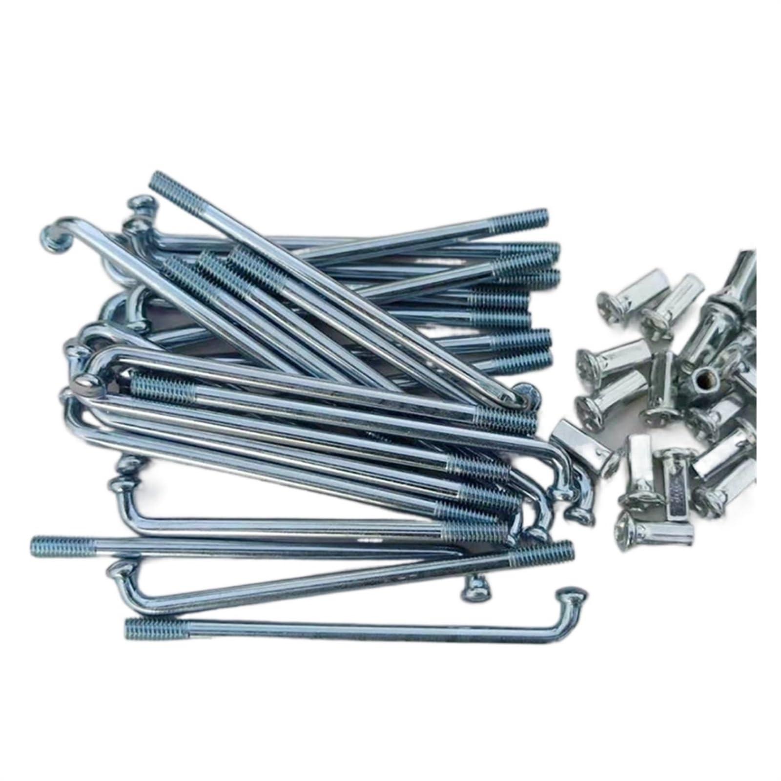 WHAiYAN WHAiYAN 36pcs/lot Electric Spokes 8G/9G Diameter 3.5mm/4.0mm Length 80-233mm Motorcycle Spokes + Nipples(3.5X120mm)