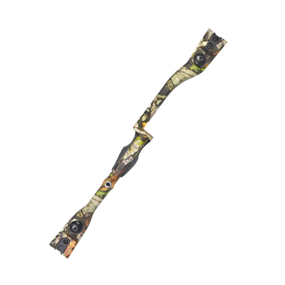 MILAEM 21\" Archery Recurve Bow Riser ILF Bow Riser Handle Takedown Bow Grip Aluminum Alloy Bow Riser Right Handed (Camo)