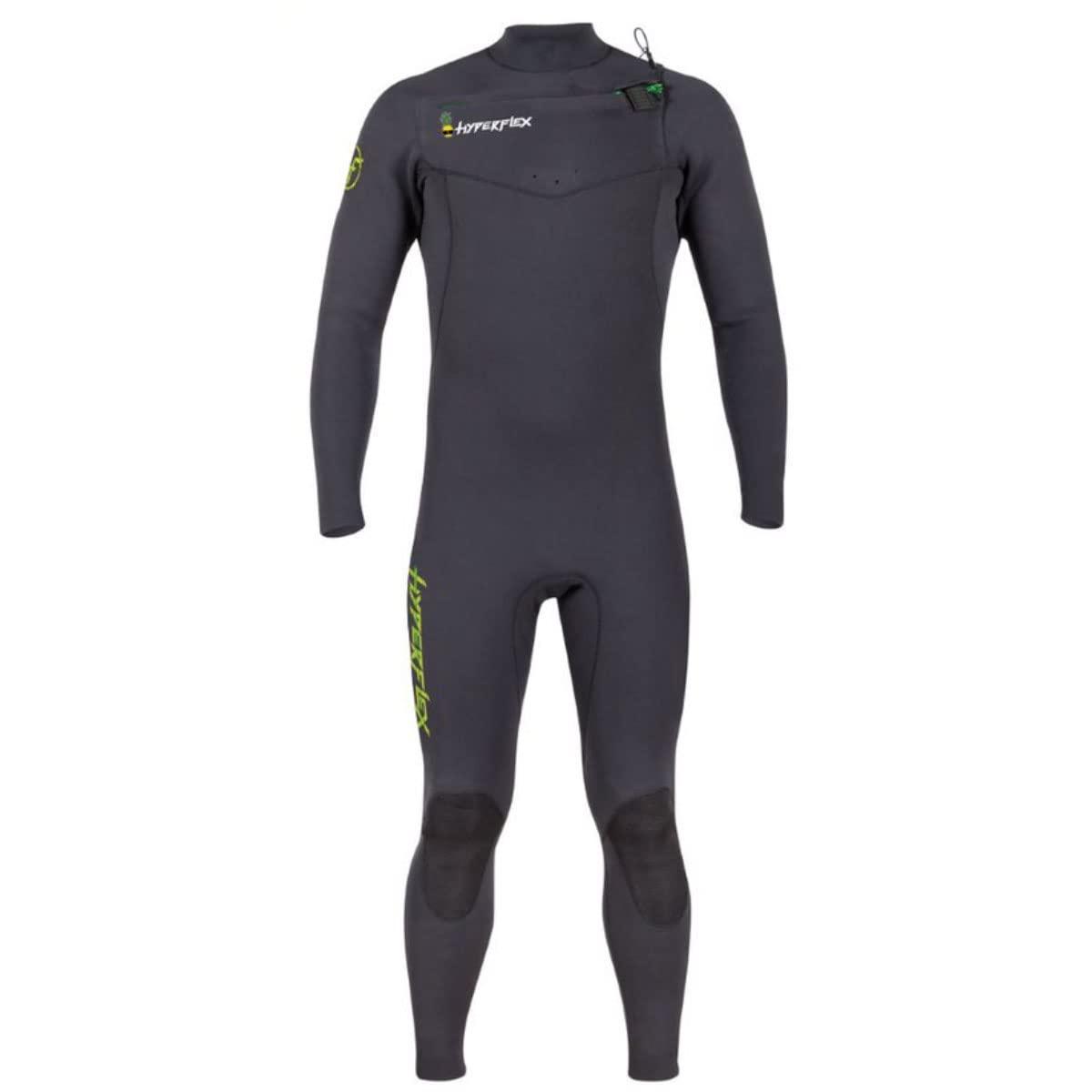 Hyperflex Hyperflex 3/2mm Men\'s Ben Gravy GREENPRENE Front Zip GBS Fullsuit