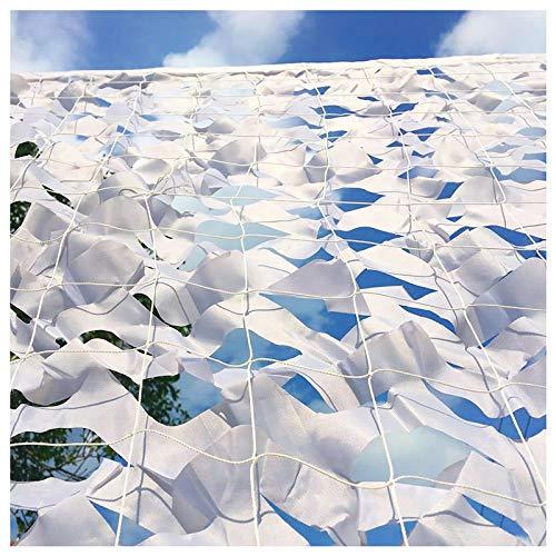 bandezid bandezid Camo Netting, White Camouflage Net,Bulk Roll Camouflage Netting,Army Military Hunting Forest Camo Net for Sunshade Camping Shooting Hunting Various Sizes-White Camouflage net 4x20m(13x66ft)