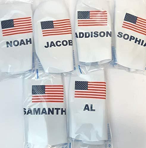 swimxwin swimxwin MYNAME Silicon Swimming Cap Your Name ON National Team Cap America (Sophia)