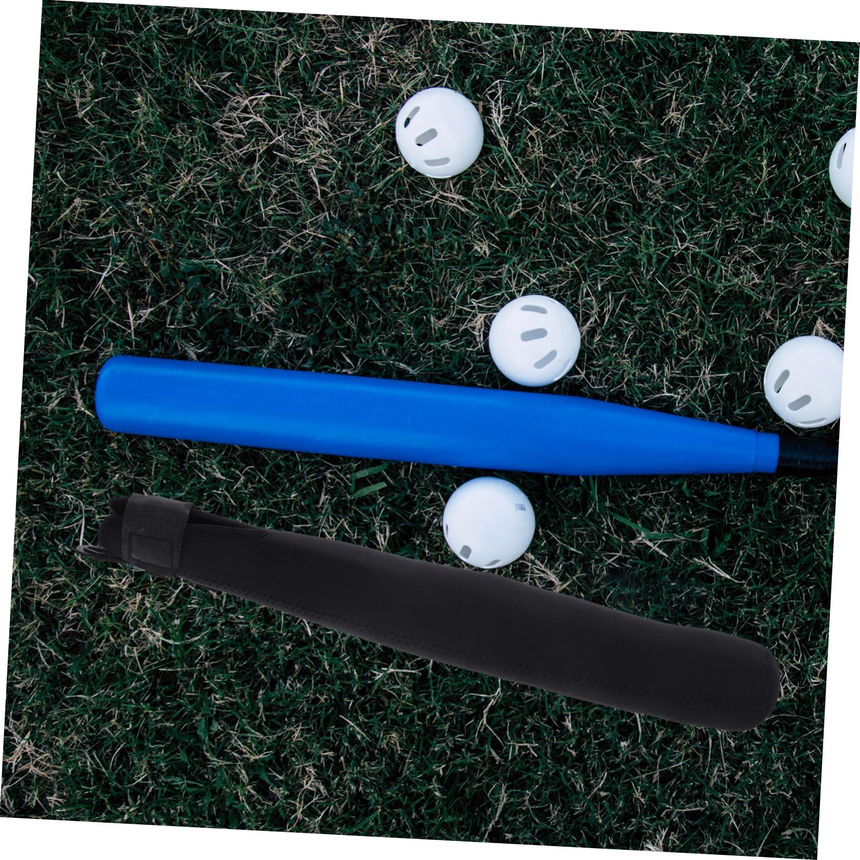 BESPORTBLE BESPORTBLE 2pcs Baseball Bat Cover Baseball Holder Baseball Bat Protector Baseball Display Case Bat Grip Tape Baseball Bat Protective Sleeve Protective Bat Pine Baseball Black Neoprene