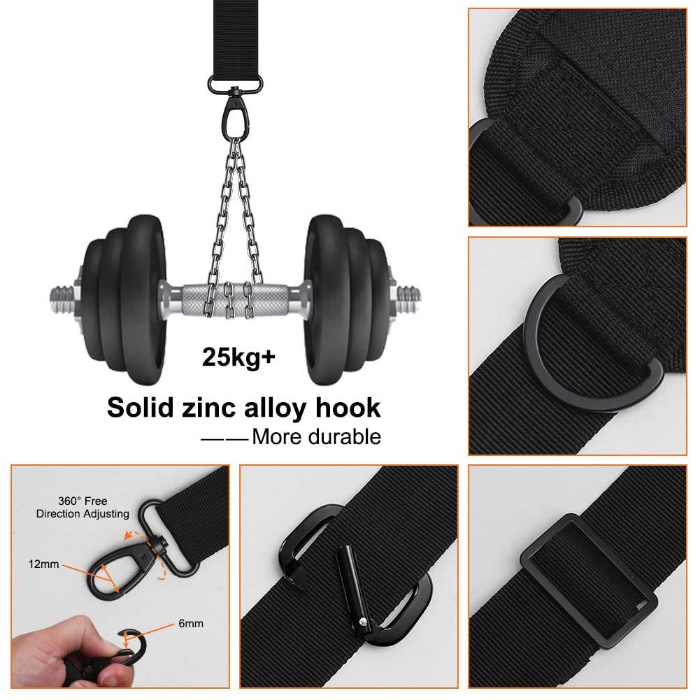 Yorkenbe Yorkenbe 1 Pack Carry Strap for Folding Chair, Adjustable Beach Chair Backpack Straps, Carry Strap for Beach Chair, Backpacking, Picnics, Scooter, Foldable Bikes (Black, 115-195cm) (black, 1pc)