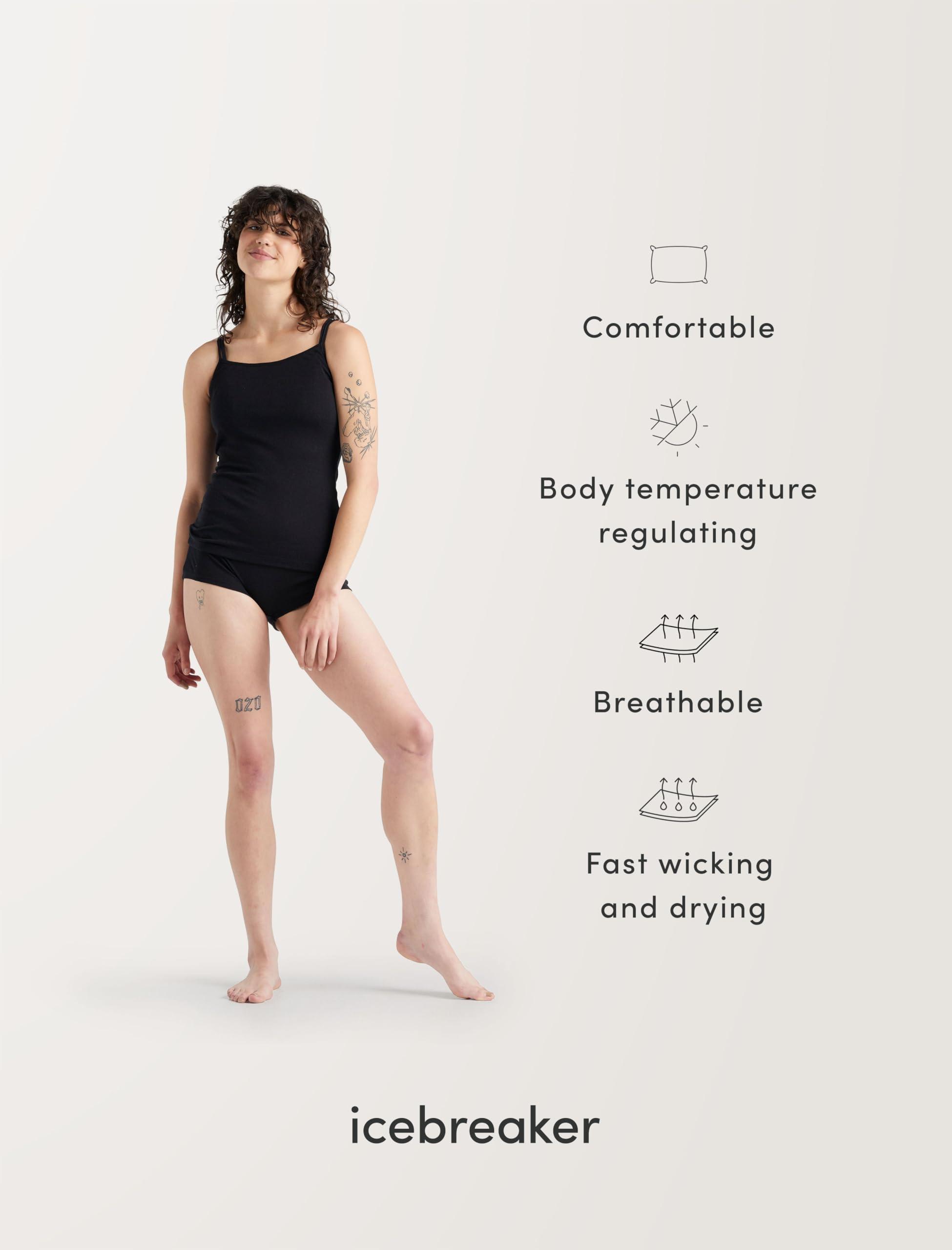 icebreaker Icebreaker Womens Merino Siren Thong Underwear - Praline - X-Small