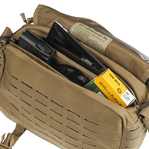 Direct Action Small Messenger Tactical Bag K. Mandrake 6.6 Liter Capacity ideal for laptop ipad or tablet