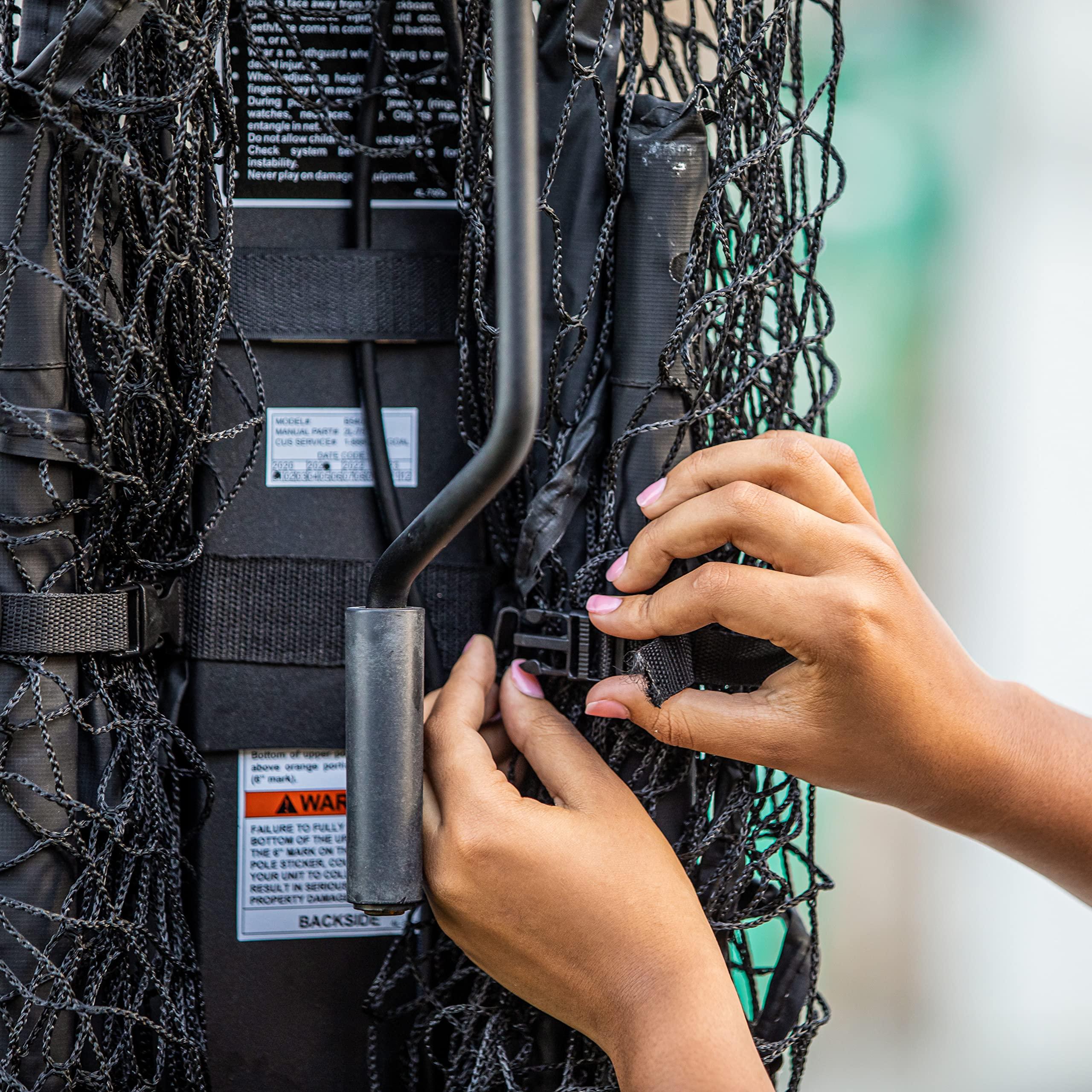 Silverback Silverback LED Basketball Hoop Light Illuminates Backboard, Rim, and Court and Fits Square Silverback and Goaliath In-Ground Hoops