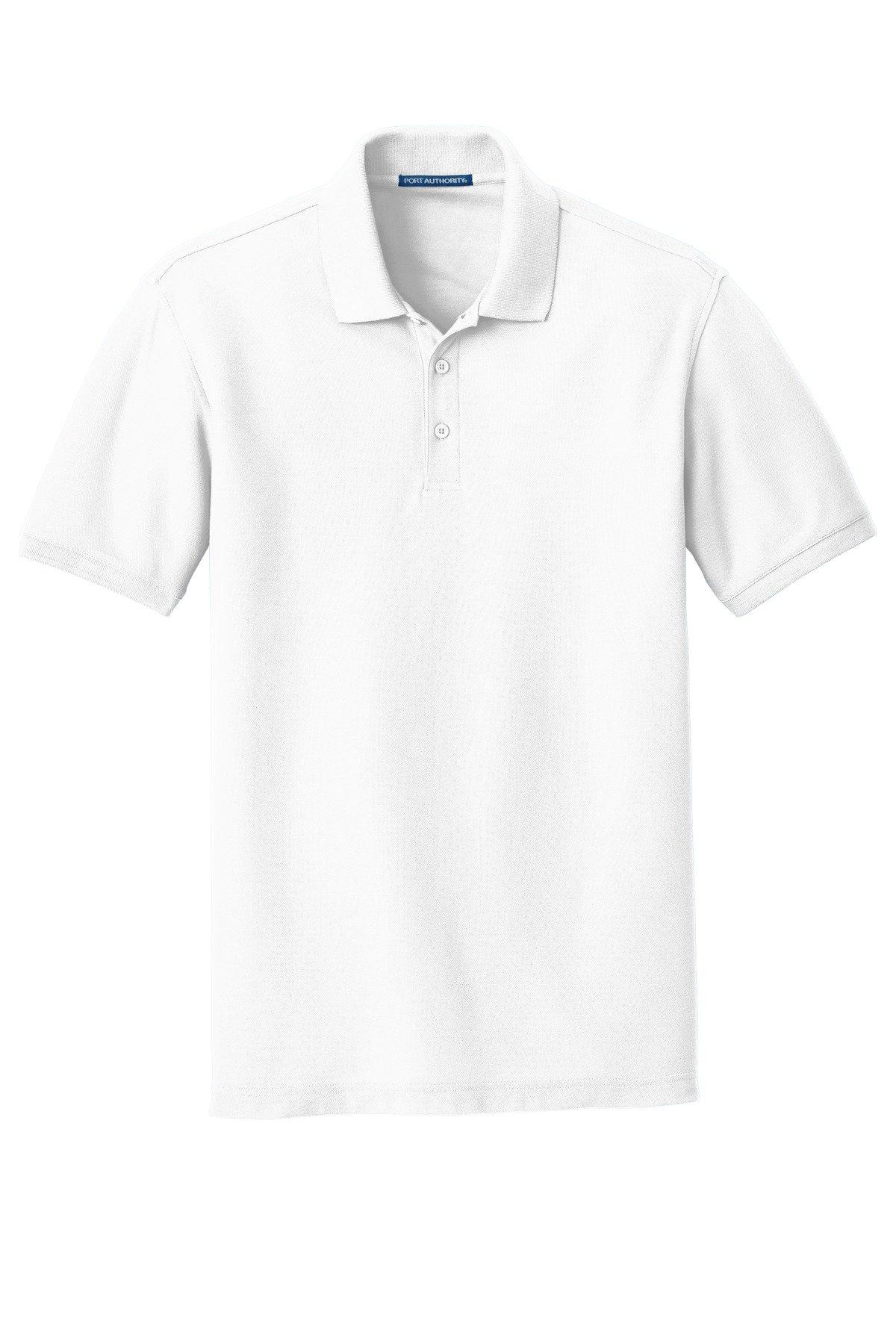 Port Authority Port Authority Core Classic Pique Polo White