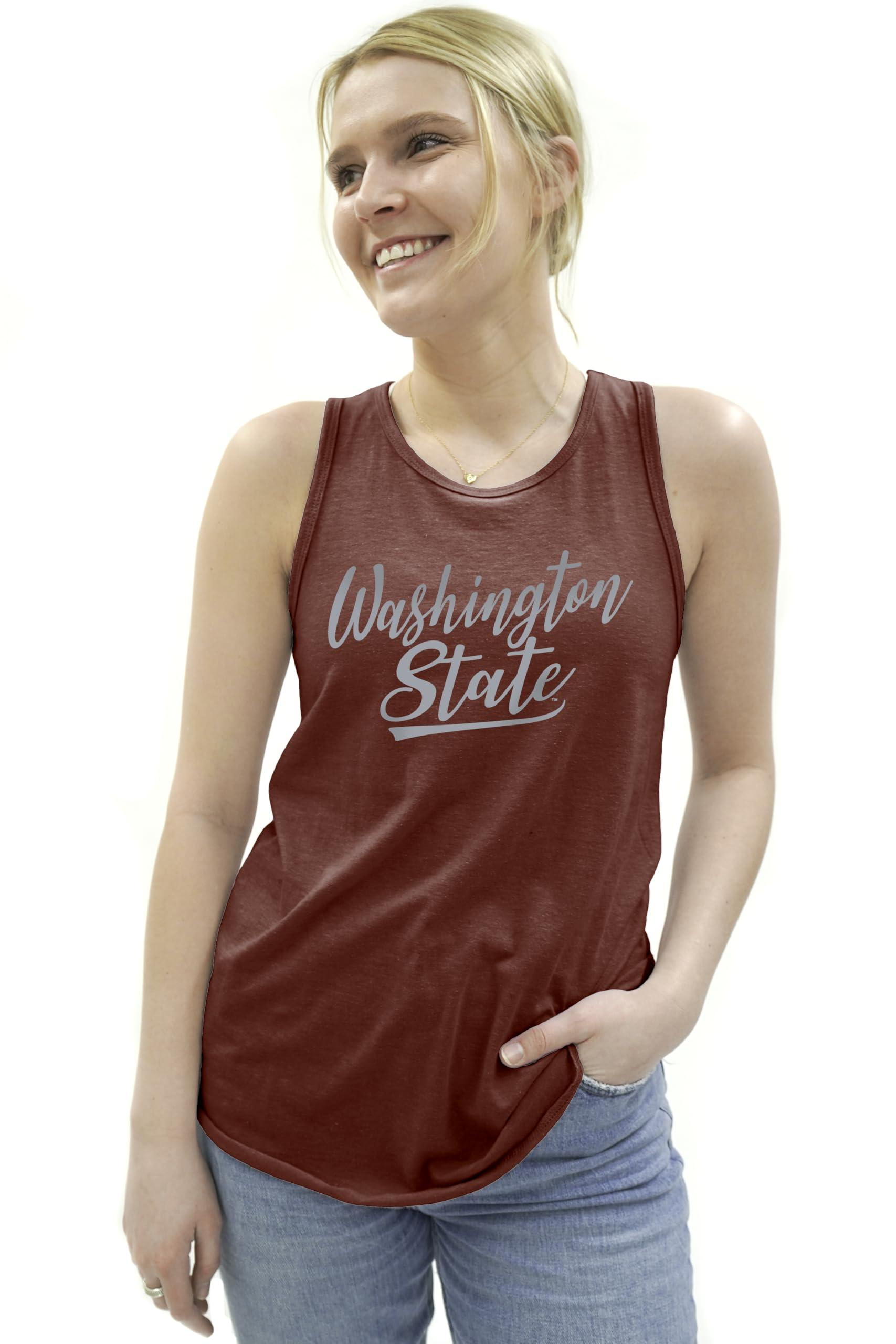 Blue 84 Blue 84 Women's Standard NCAA Officially Licensed Tank Top Tri-Blend Signature, Team Color
