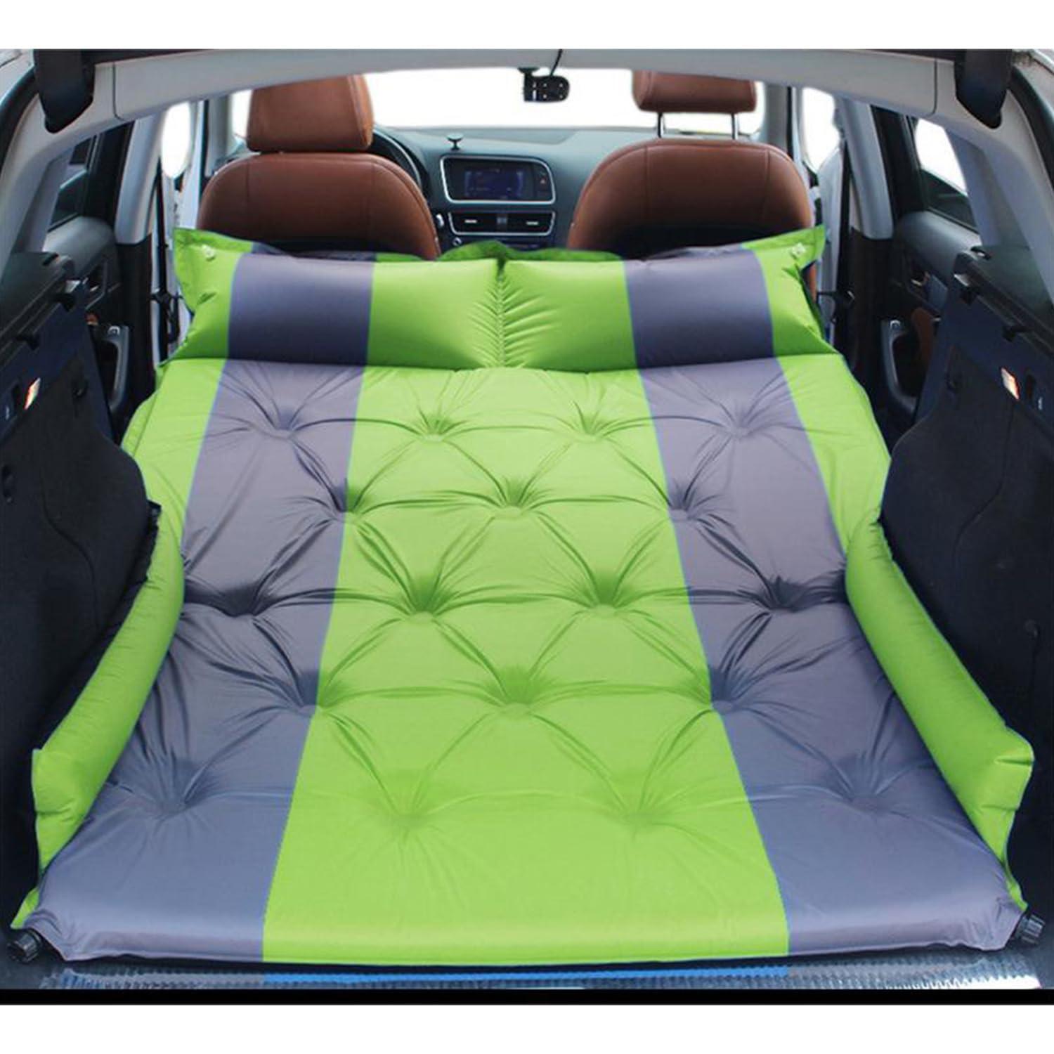 GHUNT GHUNT Car Air Mattress for Chevrolet SUV Traverse Equinox Captiva/Windstorm Trailblazer Trax Tahoe Suburban SUV 2006-2024, Inflatable Air Mattress Thick Air Bed Travel Camping Outdoor Activities