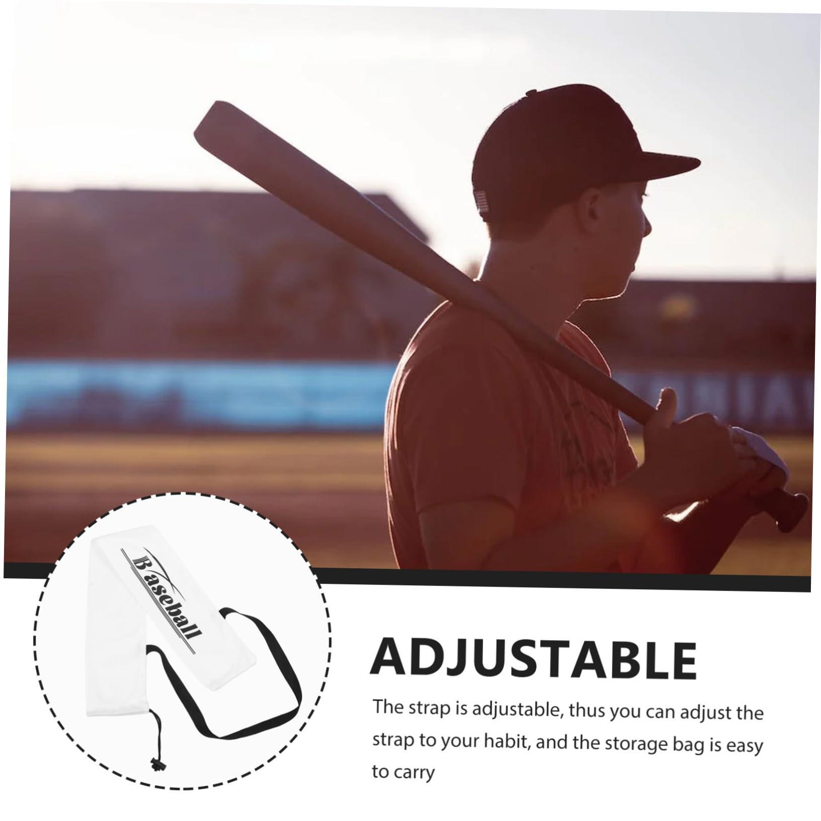 HANABASS HANABASS Baseball Bat Bag 68cm Baseball Backpack Softball Bag Portable Baseball Stick Case Outdoor Baseball Bat Carrying Bag Pouch Organizer Carrier