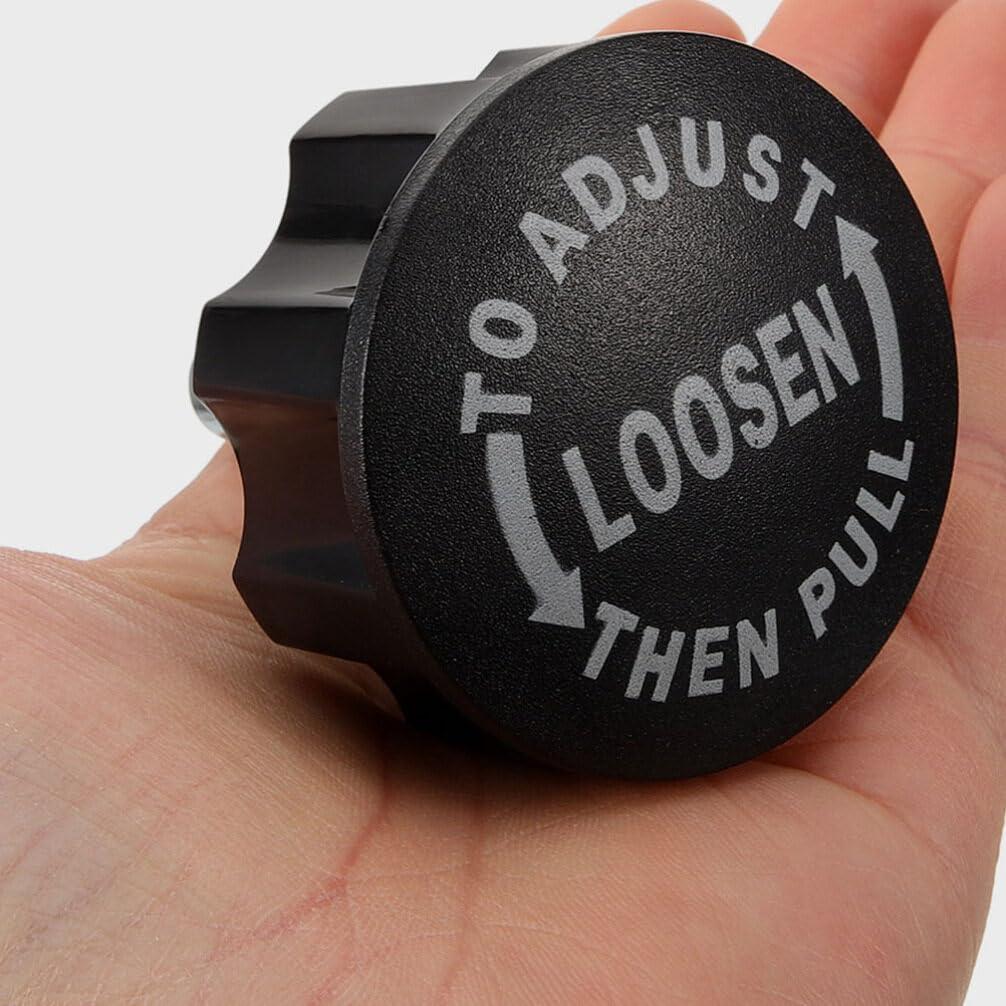 Toddmomy Toddmomy Fitness Equipment Accessory Exercise Bike Height Adjustment Pin Replacement Knob Screw Sturdy Plastic