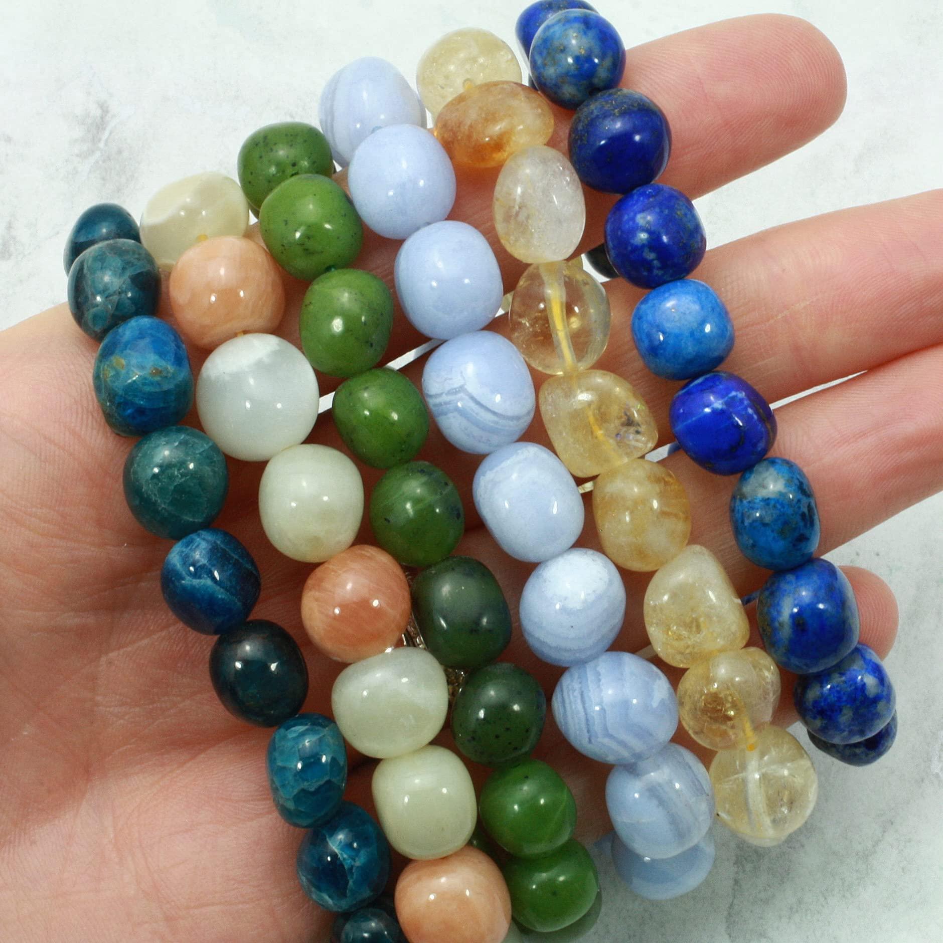 CrystalAge Lapis Lazuli Crystal Bead Bracelet