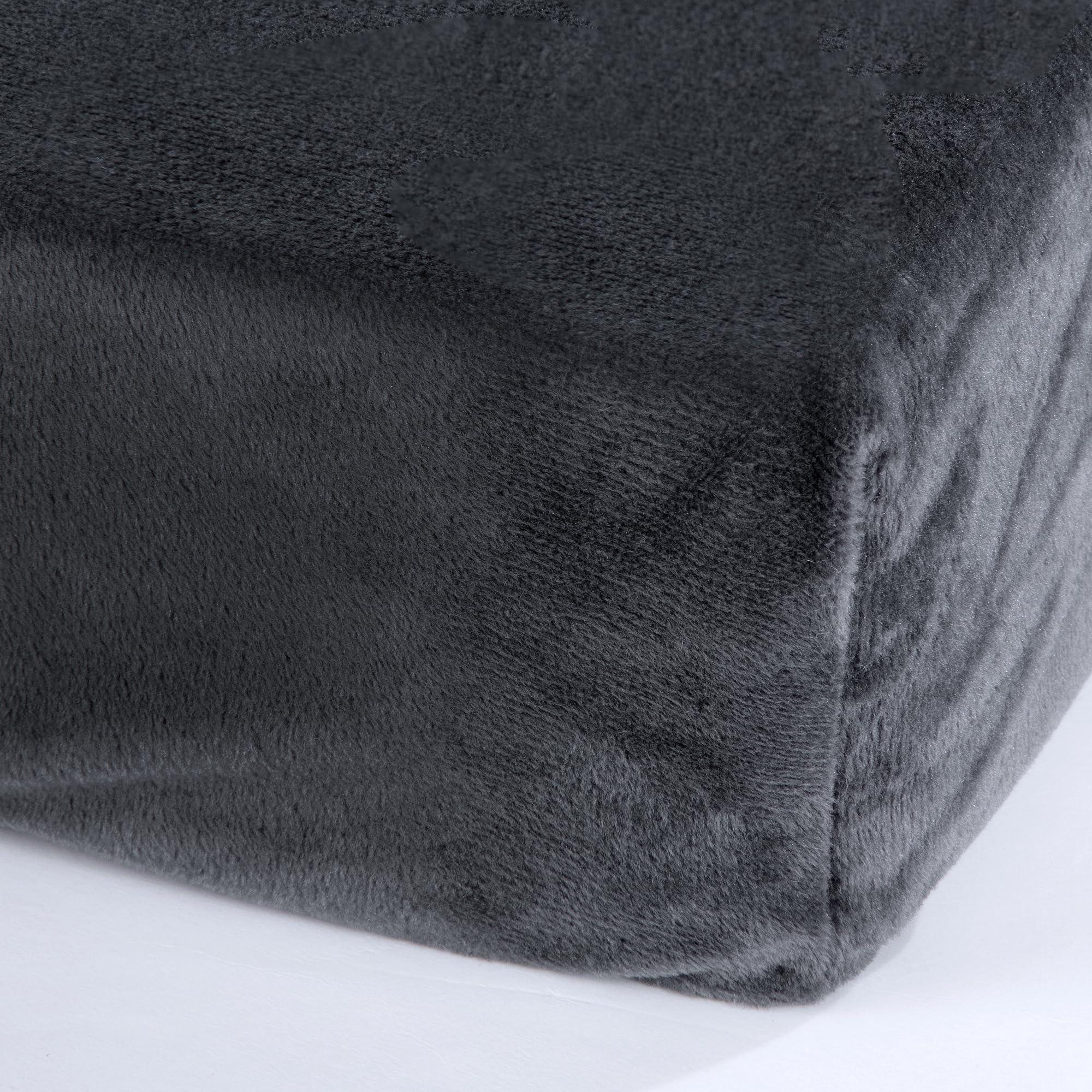 HOMBYS HOMBYS Portable Memory Foam Camping Mattress for Outdoor Sleeping, 3" Thick Waterproof Roll Up Camping Mattress Pad Mat for Travel Truck Bed Tent (Dark Grey, Small Single-72"x24"x3")