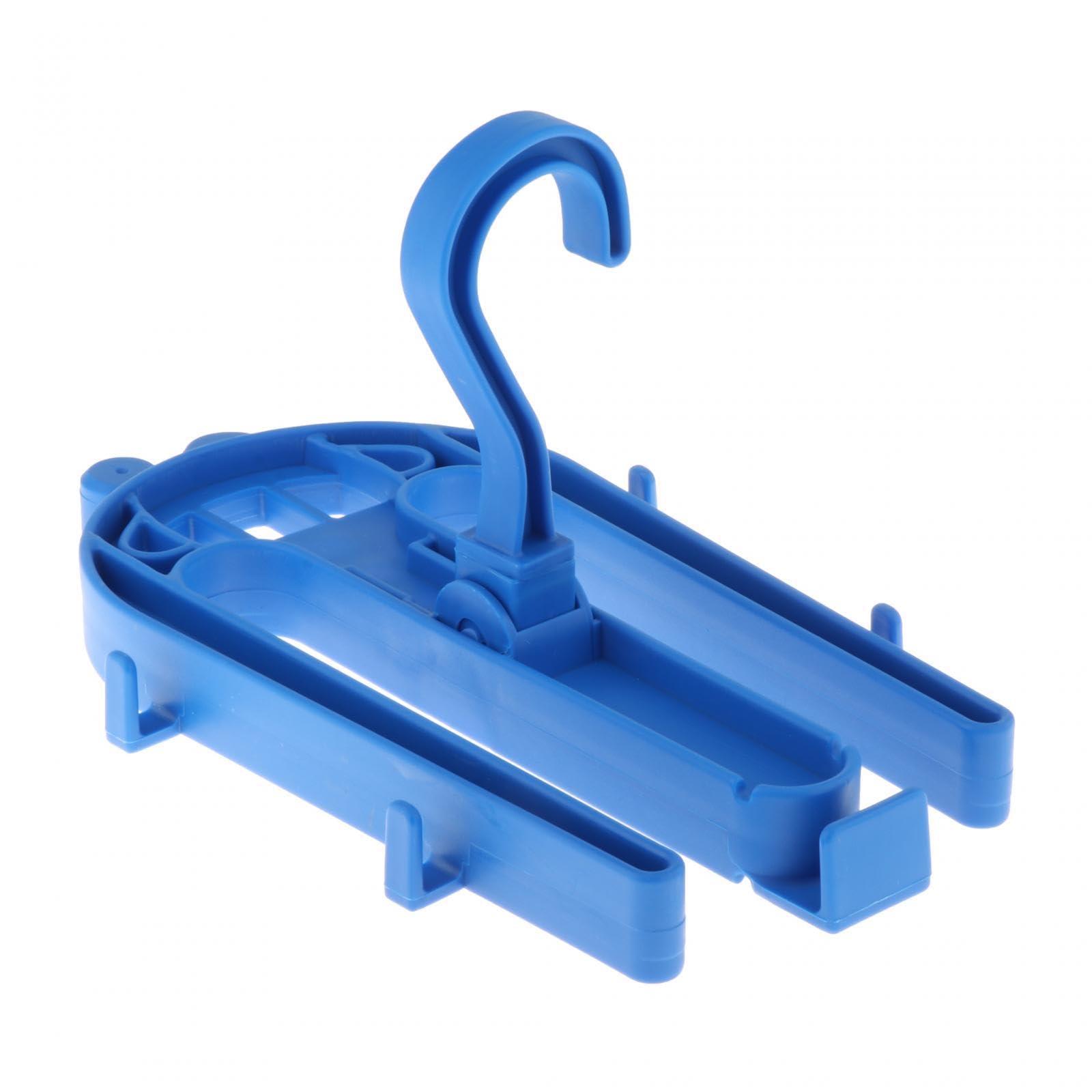 kowaku kowaku Drysuit Hanger Wetsuit Hanger Regulator Storage with Rotatable Hook Wet Suits Rack Hanger Surfing Suit Hanger for Snorkeling, Blue