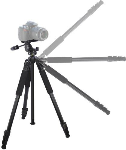 Xit Xit XT80TRPRO Elite Professional 80-Inch 4 Leg Section Heavy Duty Tripod with Foam Grips (Black)