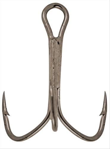 Matzuo Matzuo Sickle Treble Hook, Black Chrome, 1/0 (340011-1/0)