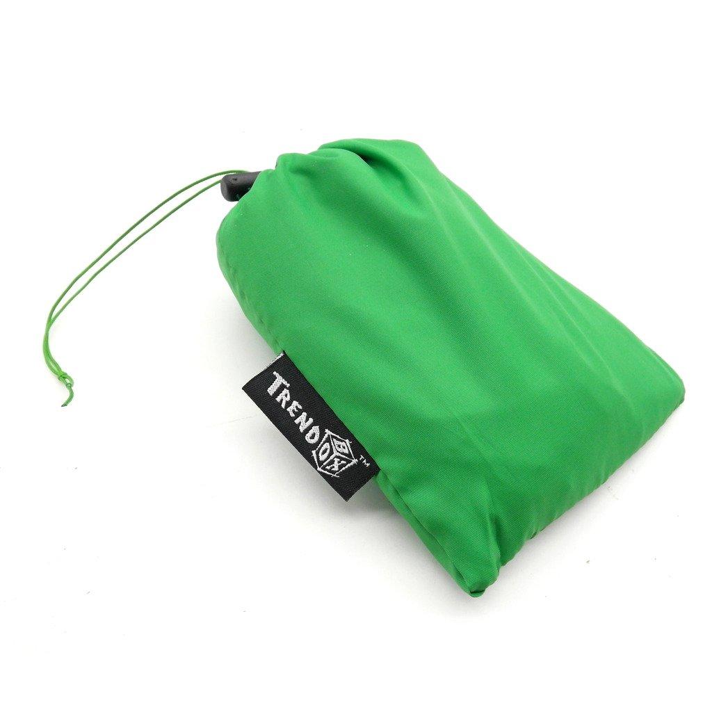 TRENDBOX TRENDBOX 3 x Foldable Wash Basin Sink Water Bag Portable Mini 8.5L for Footbath Camping Hiking Outdoor Durable Design - Green