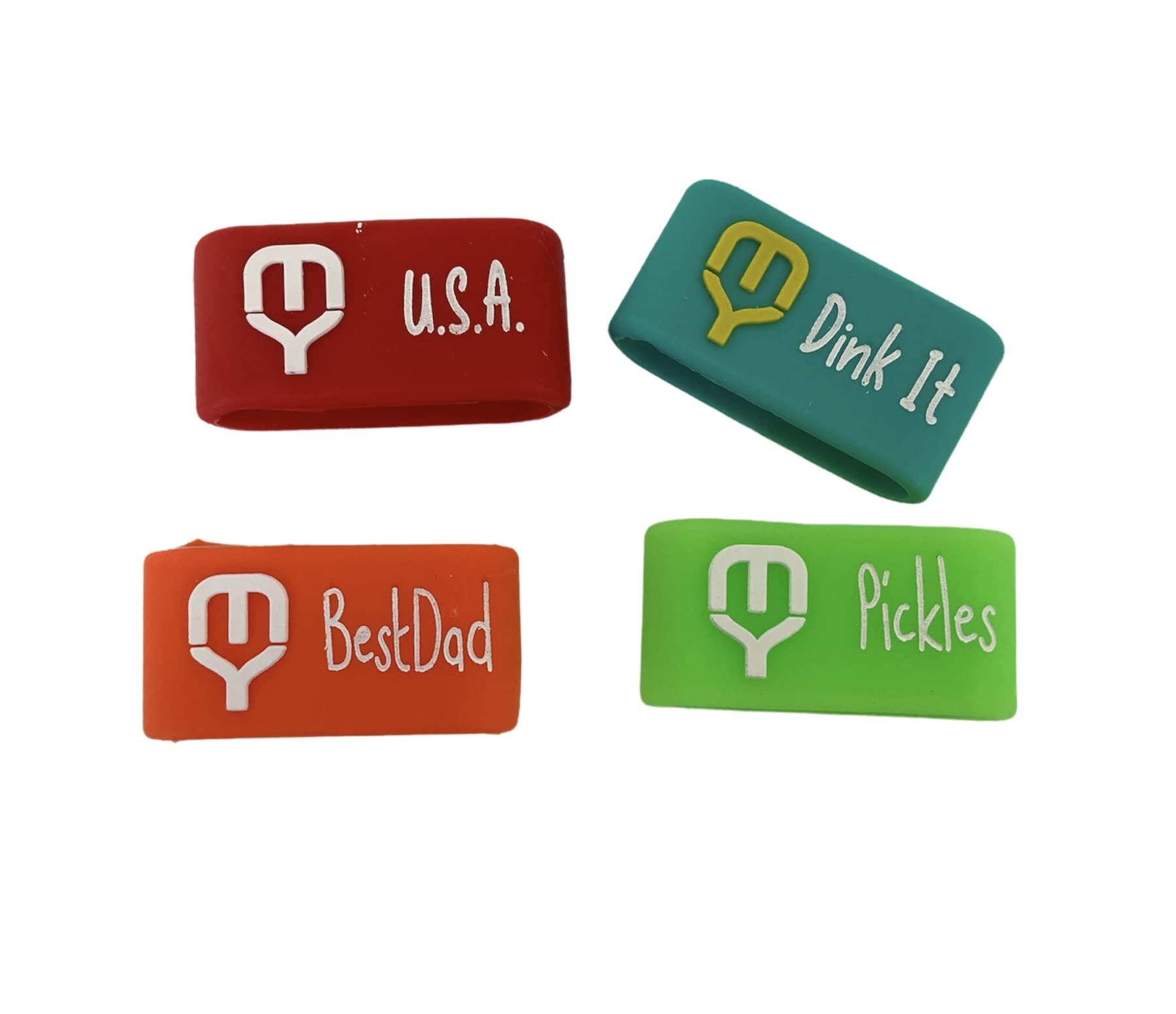 MYPadL MYPadL Pickleball Paddle Personalizable Bands (Red)