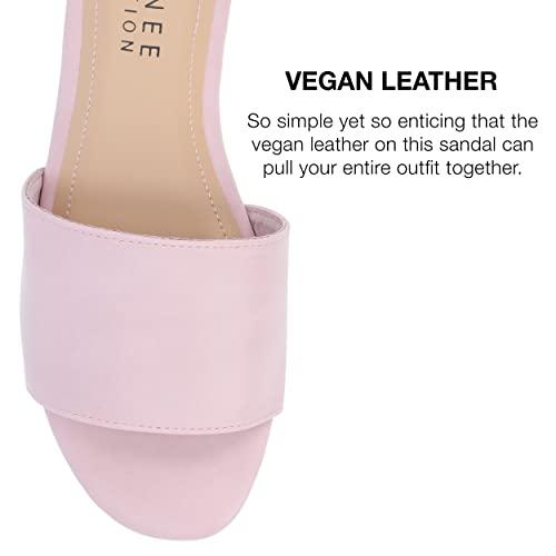 Journee Collection Journee Womens Kolinna Tru Comfort Foam Slip On Flat Sandals