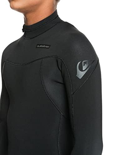 Quiksilver Quiksilver Boys 4/3 Sessions Back Zip Wetsuit - Black | 8
