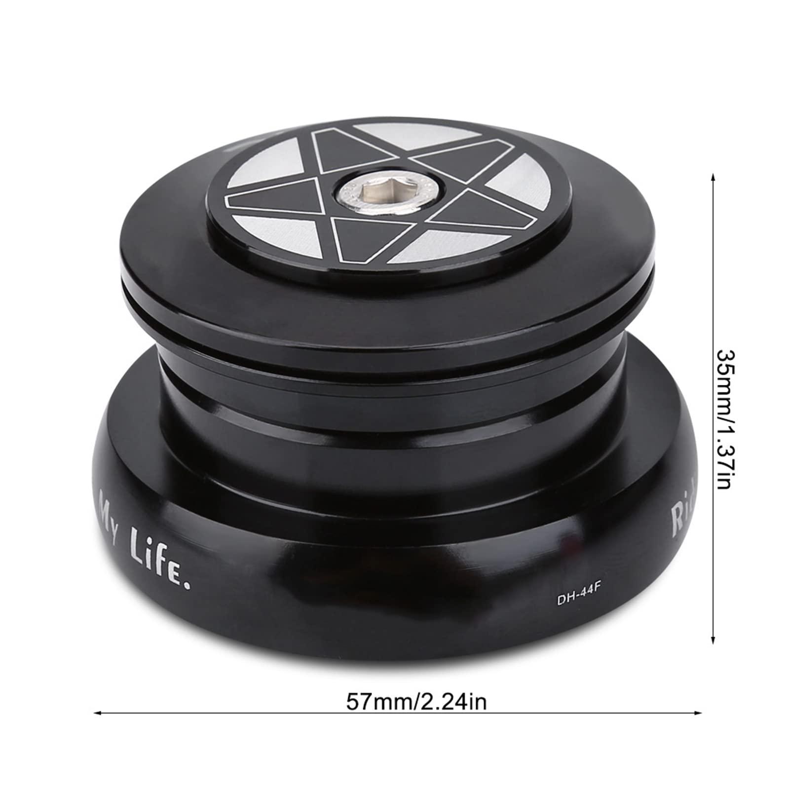Pilipane bikes External Bearing Headset, bikes Headset, for 44mm Straight Tube Frame Accessory, Black, bikes Headset, bikes External Bearing Headset, for 4headset threadless bikes mountain bikes