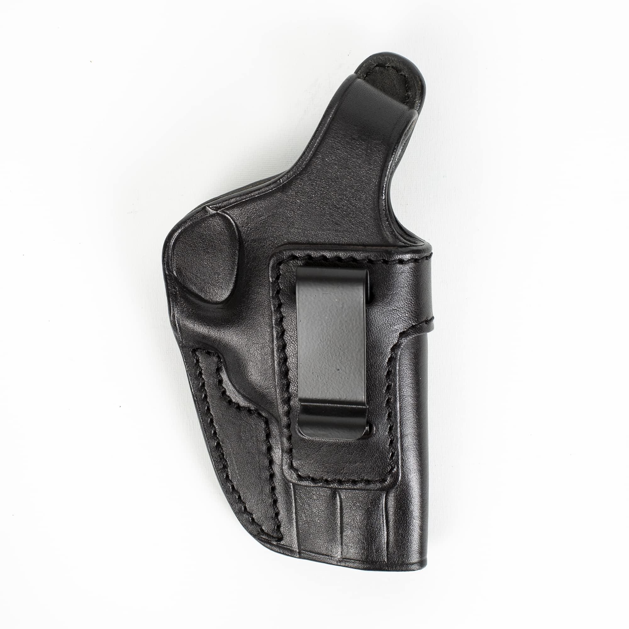 Eds Holster EDS Holster for S&W Model 60 3 inch IWB Leather Gun Holster (Black)