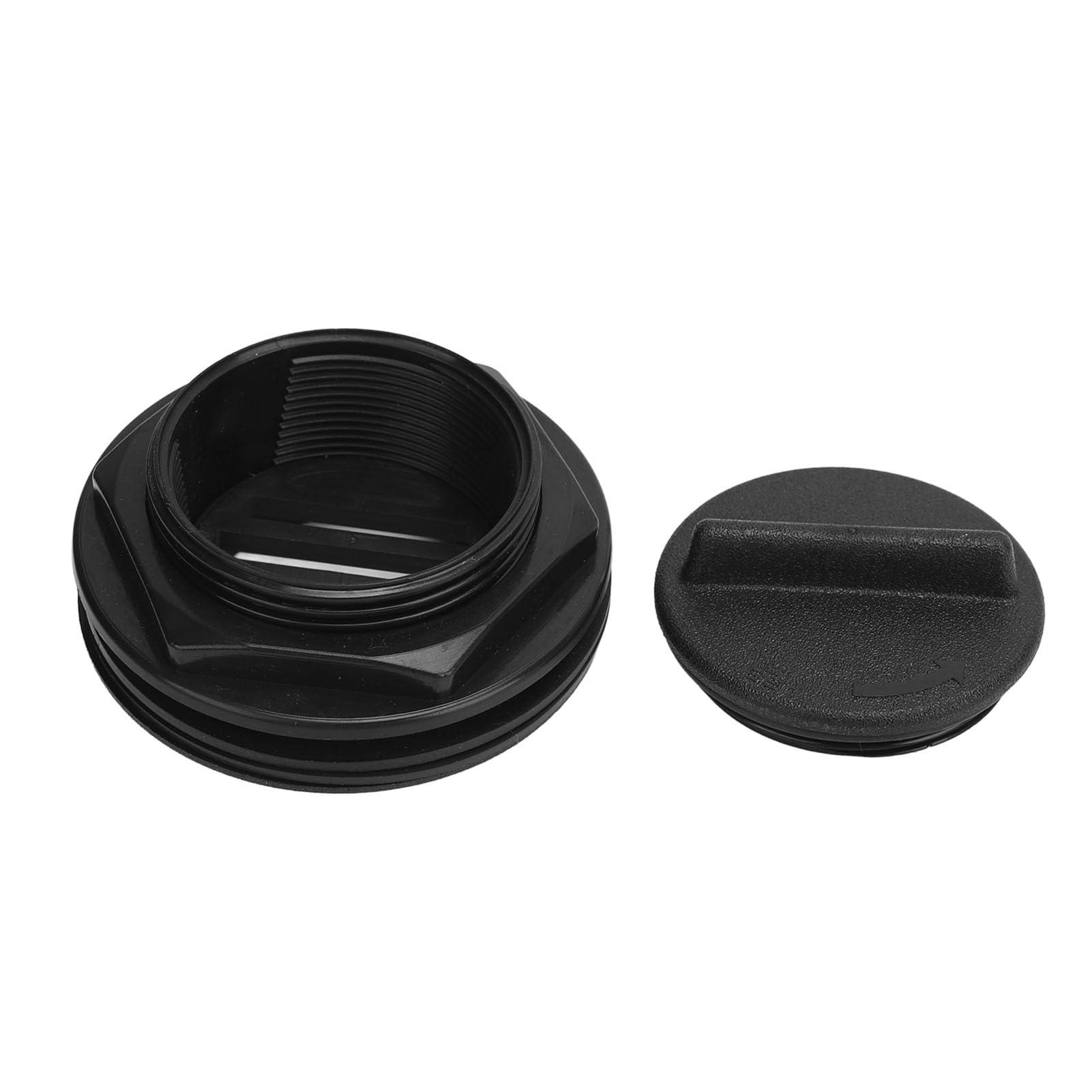 Miriam Song Miriam Song Triple Seal ABS Boat Deck Drain, Easy to Clean, Prevent Blocking, Scupper for Boat Deck Floor (Black)
