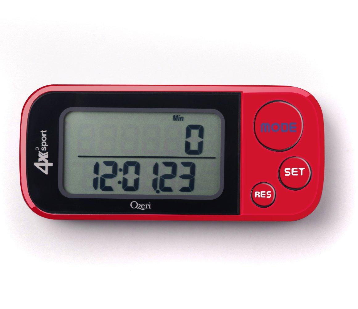 Ozeri Ozeri 4x3sport Tri-Mode Activity Tracker (Walk, Run, & Stair Climb), with Multi-Axis Detection & 30 Day Memory