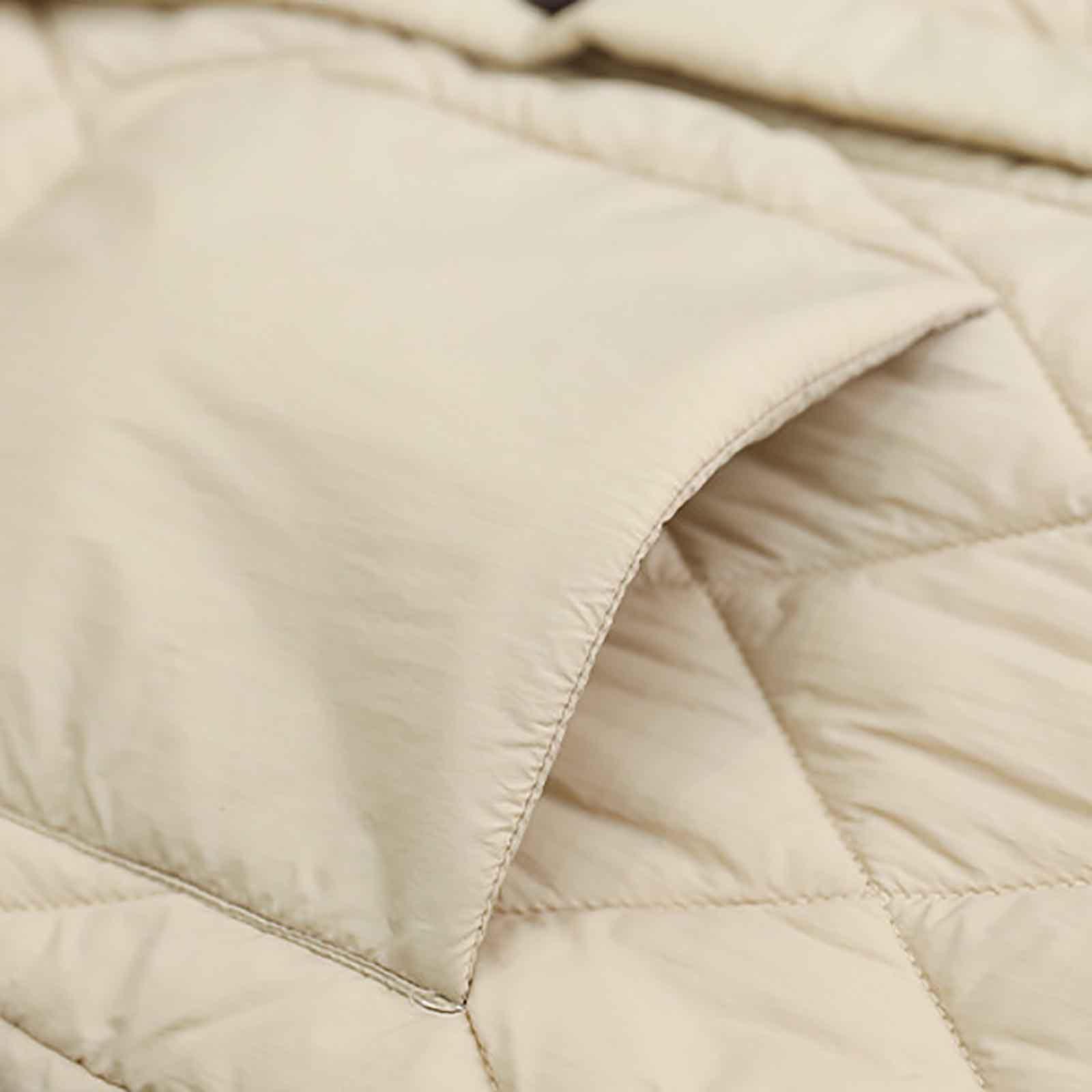 NineFit Basics Plus Size Womens Winter Coats Lightweight Puffer Jackets Thicken Warm Long Quilted Jackets Parkas Down Coats Outerwear