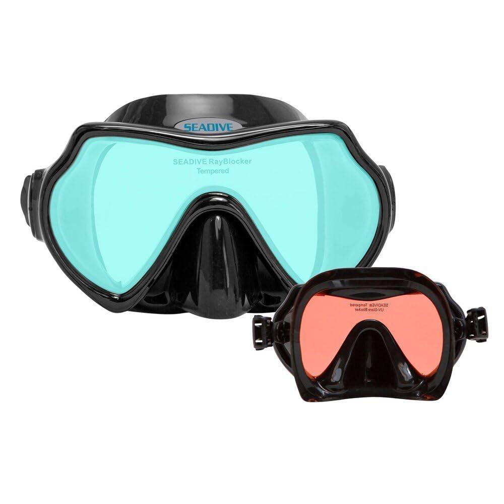 SeaDive SeaDive Eagleye TrueColor-HD Mask - Rose Inner Coating, with Purge