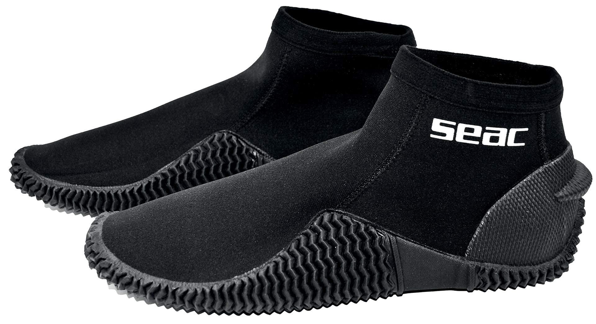 SEAC SEAC Tropic Neoprene Short Boots, Black, 2 mm/X-Small (5050020070025A)
