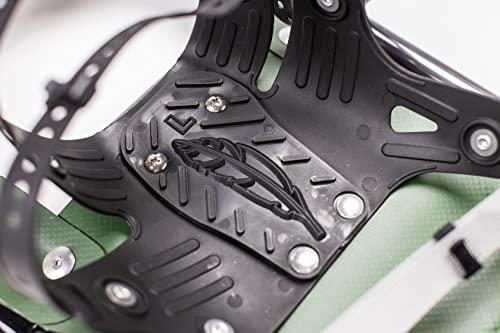 Redfeather Redfeather Snowshoes Trek SV2 Kit, Green, 30 Inch - Aluminum - Made in The USA