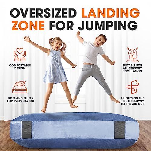 Cheer Collection Cheer Collection Crash Pad - Crash Pads for Kids Sensory with Washable Cover - Sensory Room Must Haves - Crash Mat (3\' x 4\' FT)