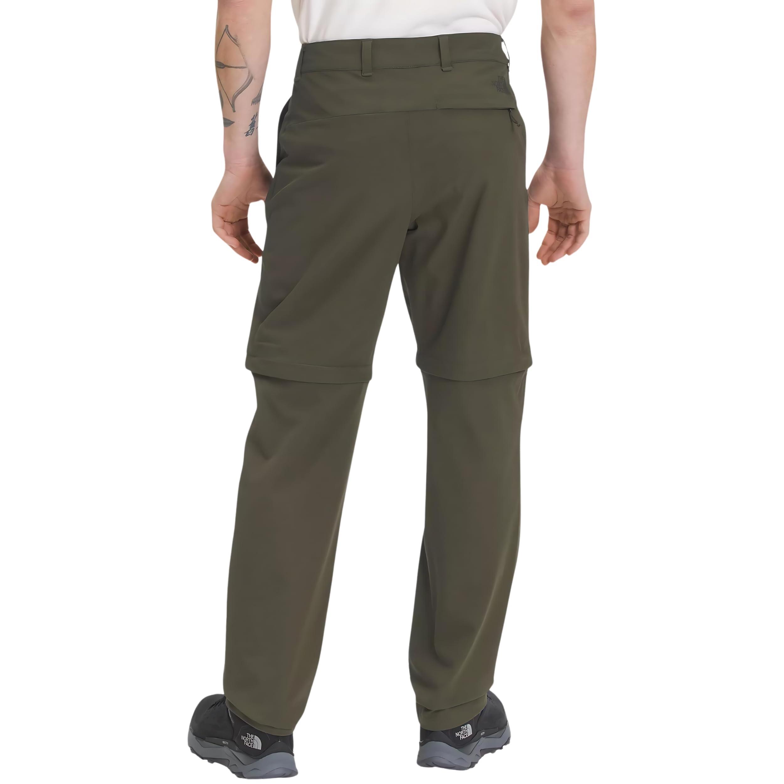 THE NORTH FACE THE NORTH FACE Men\'s Paramount Convertible Pant - PFAS Free, New Taupe Green-NPF, 38 Regular