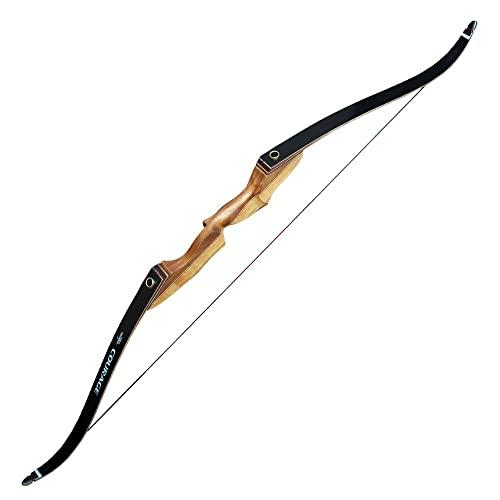 Southland Archery Supply SAS Courage 60" Hunting Takedown Recurve Archery Bow Package (60 lbs, Left)