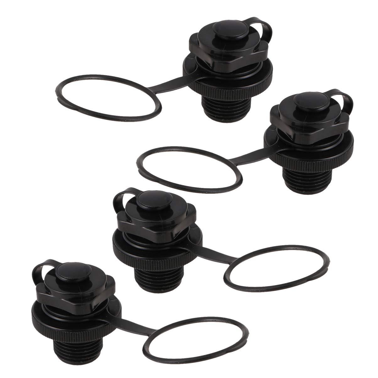 LIOOBO LIOOBO Kayak 4pcs Inflatable Boat Replacement Air Valve Nozzle Octagonal Valve TPU Nozzle Inflatable Inflatable Inflatable Inflatable Inflatable Kayak Spray Nozzle