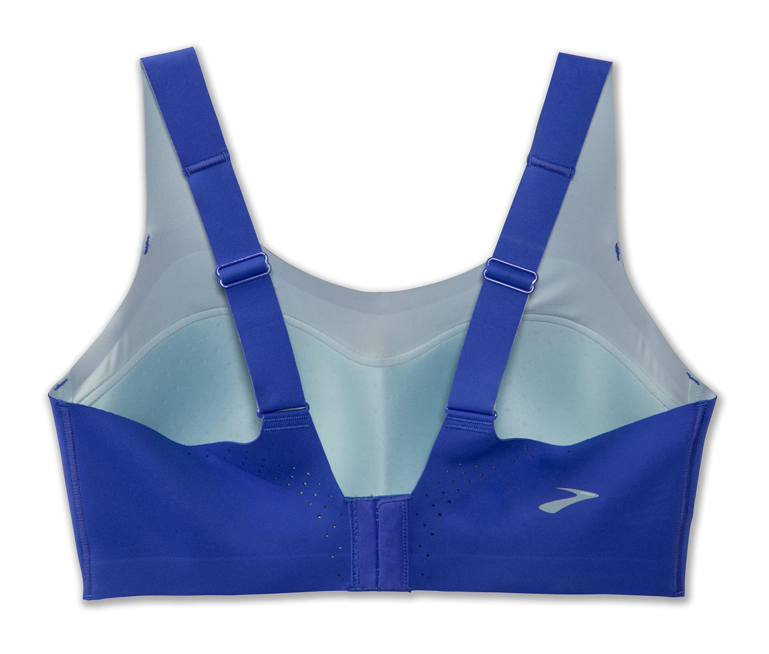 Brooks Brooks Dare Scoopback Womens Run Bra for High Impact Running, Workouts and Sports with Maximum Support - Lapis - 30C/D
