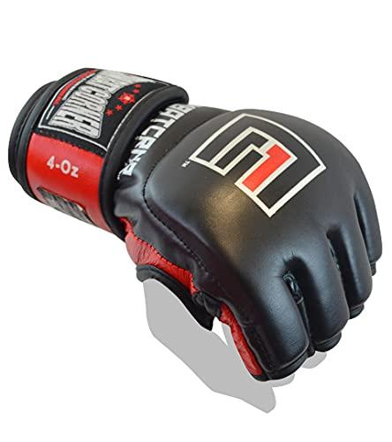 Combat Corner Combat Corner Super Pro MMA Spar Fight Gloves - Kickboxing, MMA, Muay Thai Sparring Training Gloves