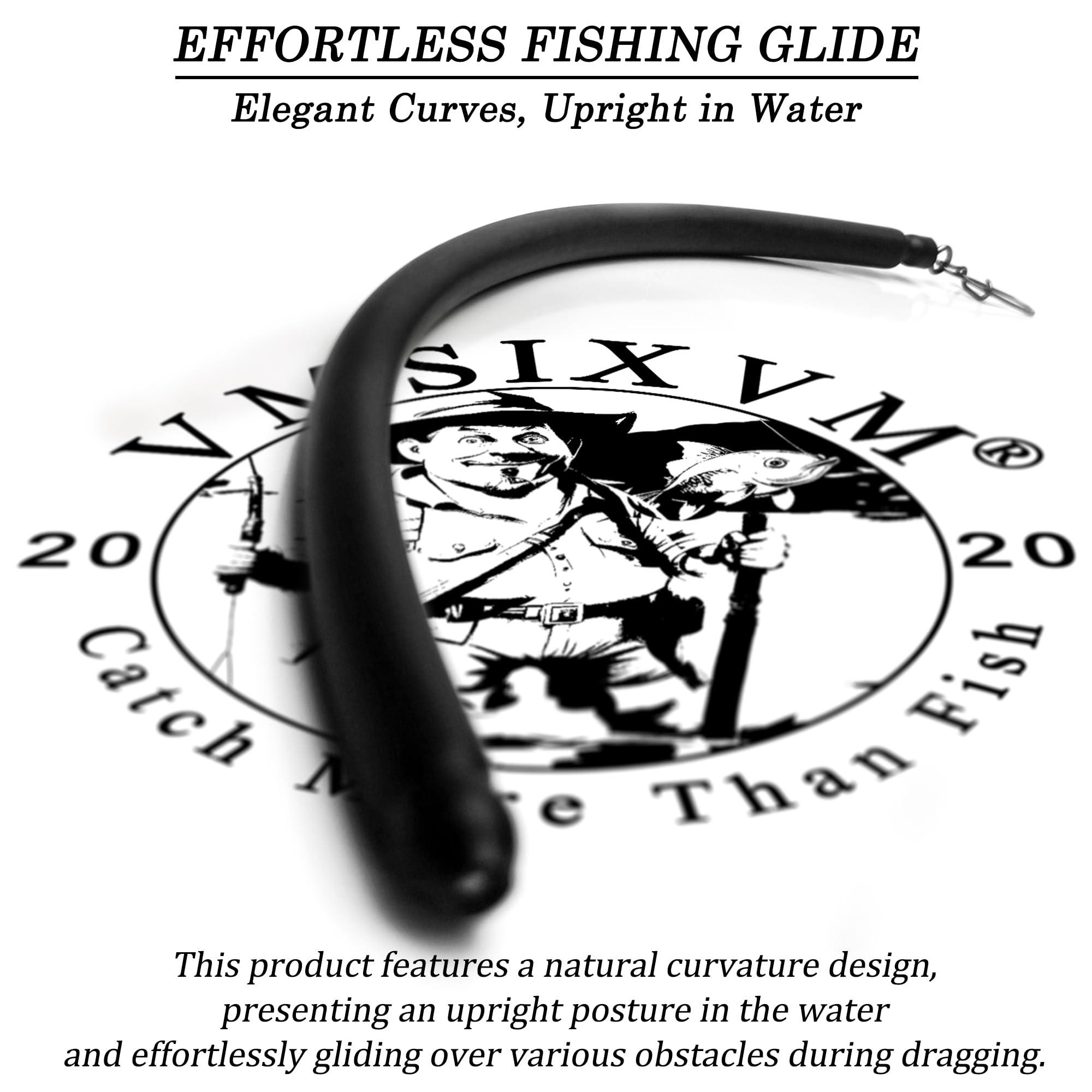 VMSIXVM VMSIXVM Dragging Weights for Catfish, No Snag Sinker Drag Drift Fishing Weight for Bottom Bouncing, Trolling, Drifting, Snagless Catfishing Sinker Tackle Gear and Equipment