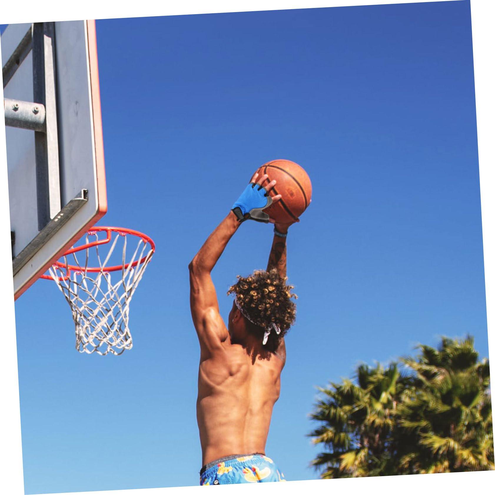 KOMBIUDA KOMBIUDA 1 Pair Basketball Training Gloves Gloves Basketball Control Gloves Basketball Gloves for Dribbling Small Children\'s Gloves Children Ball Handling Gloves Plastic Black