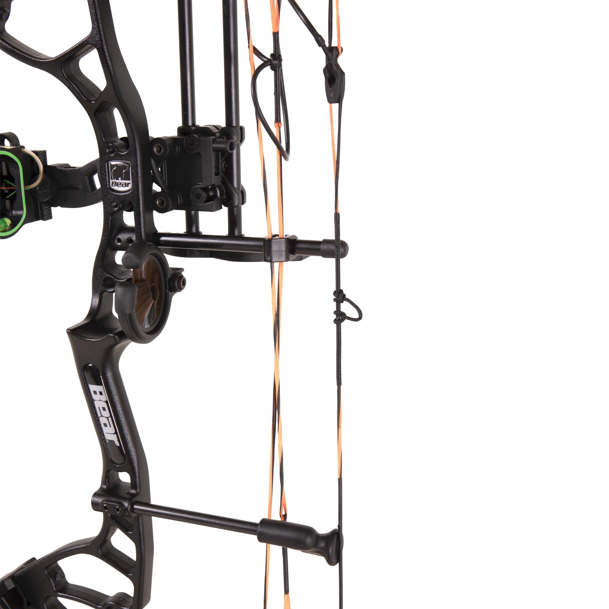 Bear Archery Bear Archery Royale Ready to Hunt Compound Bow Package for Adults and Youth, Left Hand, Shadow