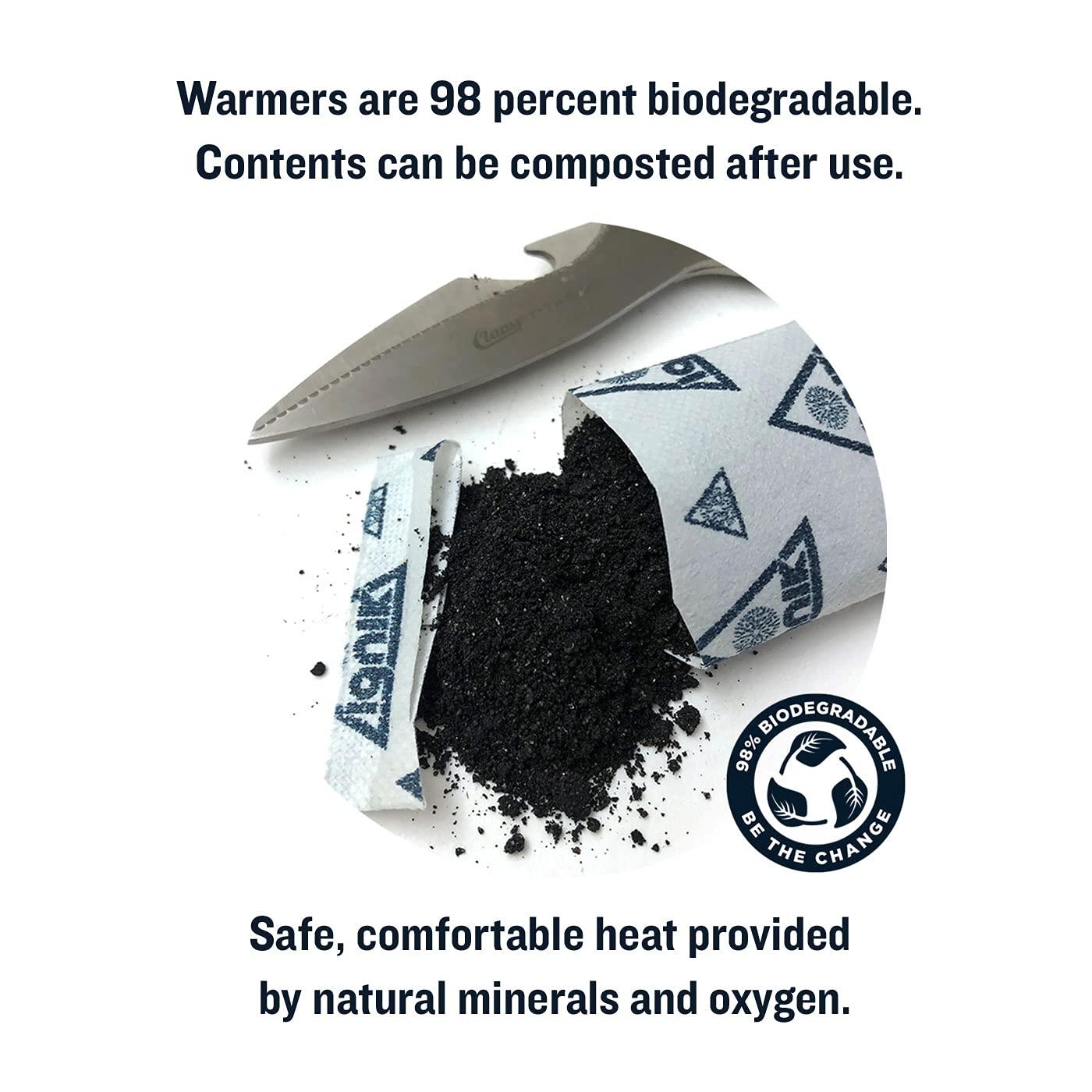 Ignik Ignik 8-Hour Compostable Toe Warmers with Resealable AirBarrier Pouch, 50 Pairs