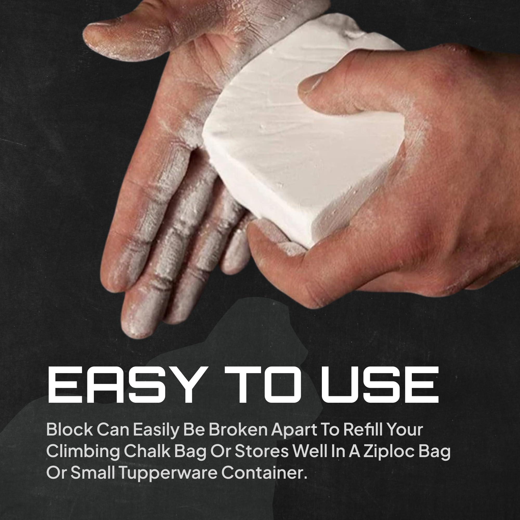 Beasty Chalk Beasty Chalk Gym Chalk Block 2 oz (1-Pack) High-Grip Chalk for Gymnastics, Rock Climbing, Weightlifting, Pull-Ups, Deadlifts, Kettlebells, Pole Fitness & More