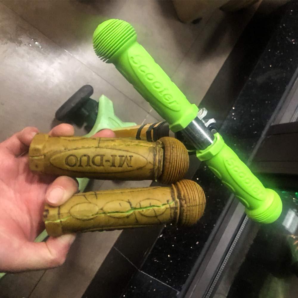 OTFAITP OTFAITP Bicycle Grip Handlebar - 1 Pair Fit for 2-3-4 Wheels Kid Kick Scooters, Children Bike, Drifting Scooter