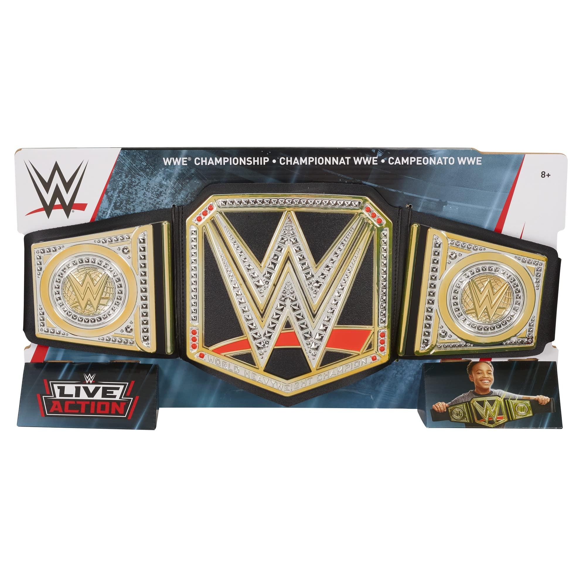WWE MATTEL WWE MATTEL Championship Title Belt for 6 years and up
