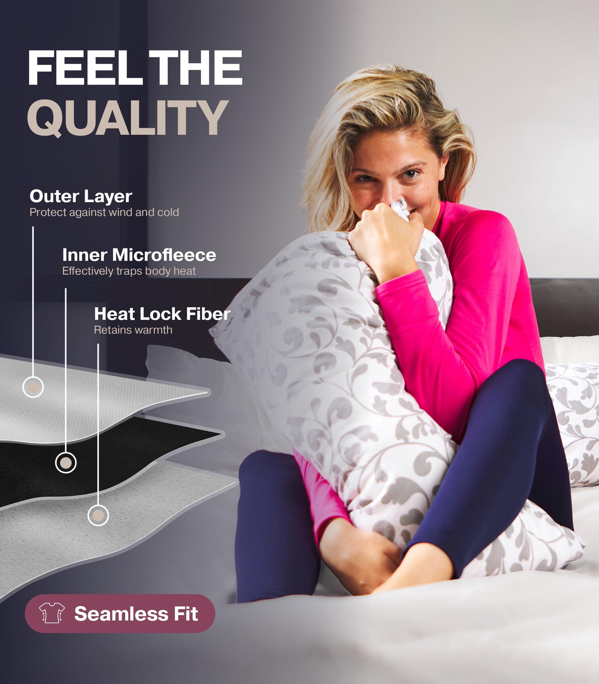 Thermajane Thermajane Scoop Neck Long Sleeve Thermal Shirts for Women Cold Weather, Womens Thermal Underwear Tops, Base Layer Women Thermal (Olive Green, 2X-Small)