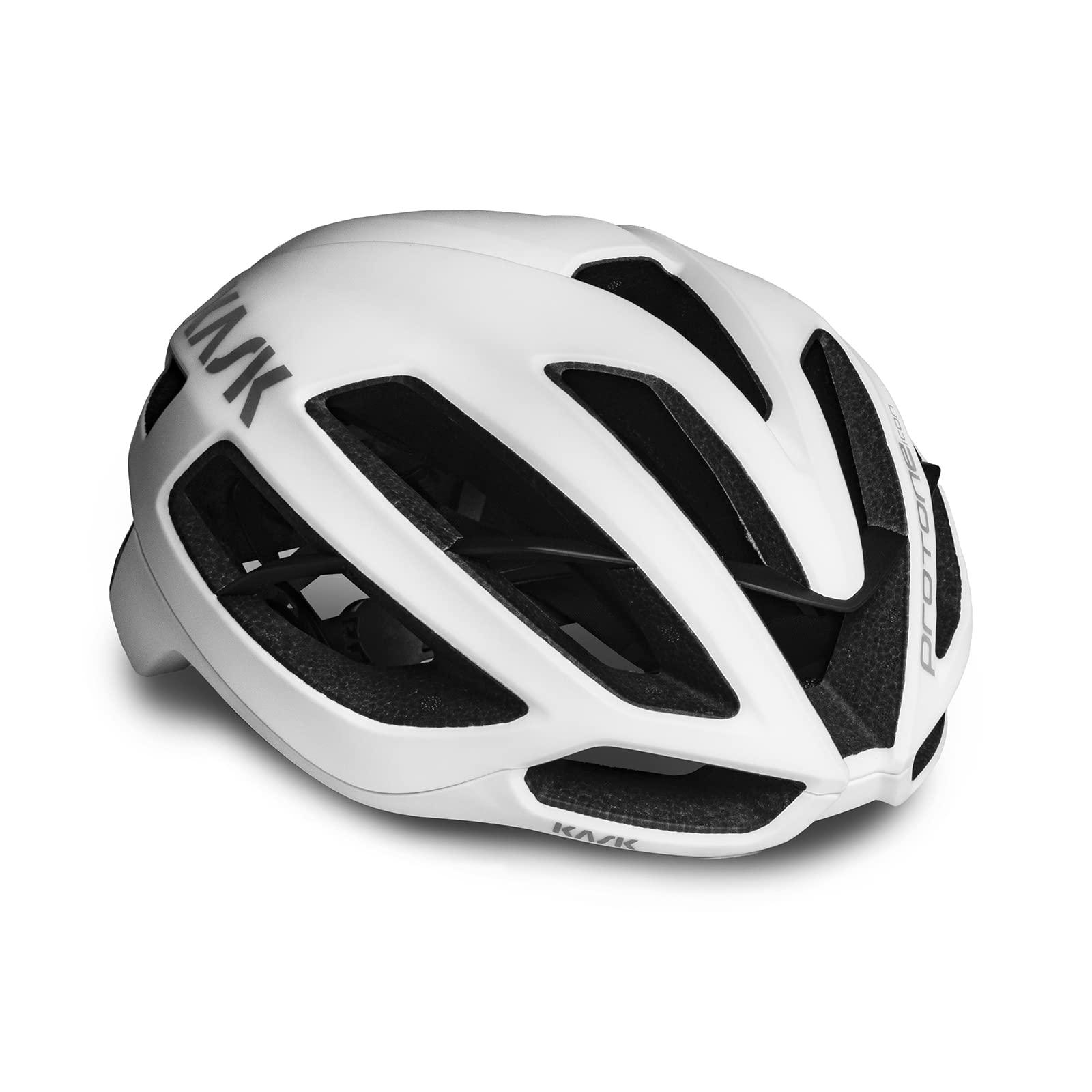 Kask KASK Protone Icon Bike Helmet I Aerodynamic Road Cycling, Mountain Biking & Cyclocross Helmet - White Matt - Small