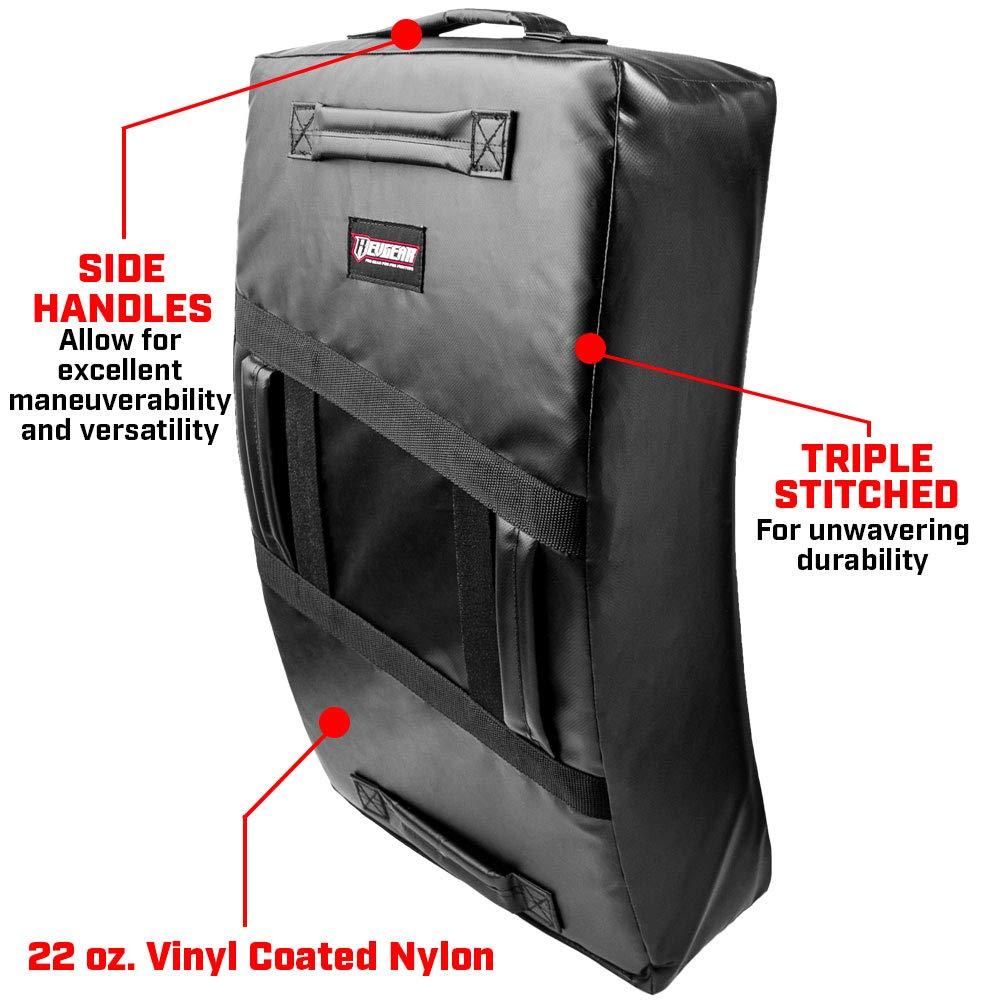 Revgear Revgear Heavy Hitter Kick Shield - Kicking Pad for MMA, Krav Maga, Muay Thai, Martial Arts - Kicking Shield Targets for Kicking with Strong Padding